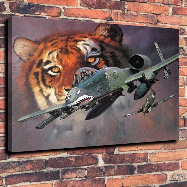 

Aircraft Flying Tigers Home Decor Handcrafts /HD Print Oil Painting On Canvas Wall Art Canvas Pictures 191103