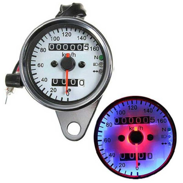 

car silver shell white dial modified odometer plating (mechanical watch)