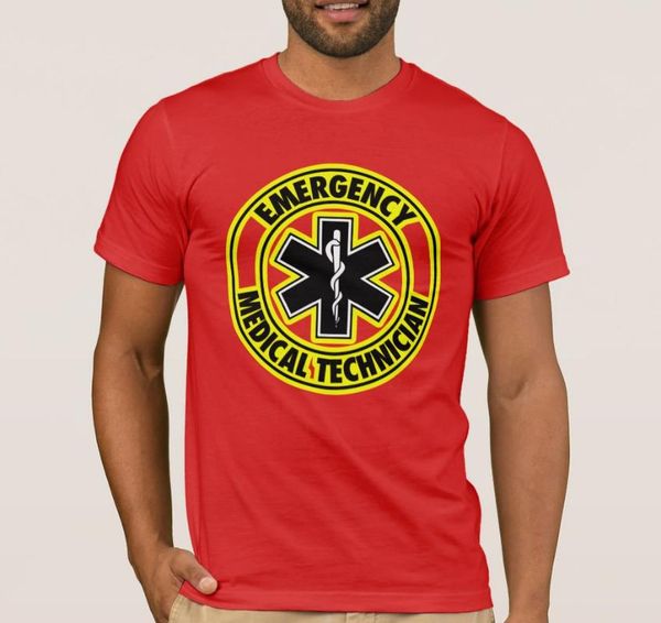 

emergency technician men's t shirt responder designq shirt, White;black