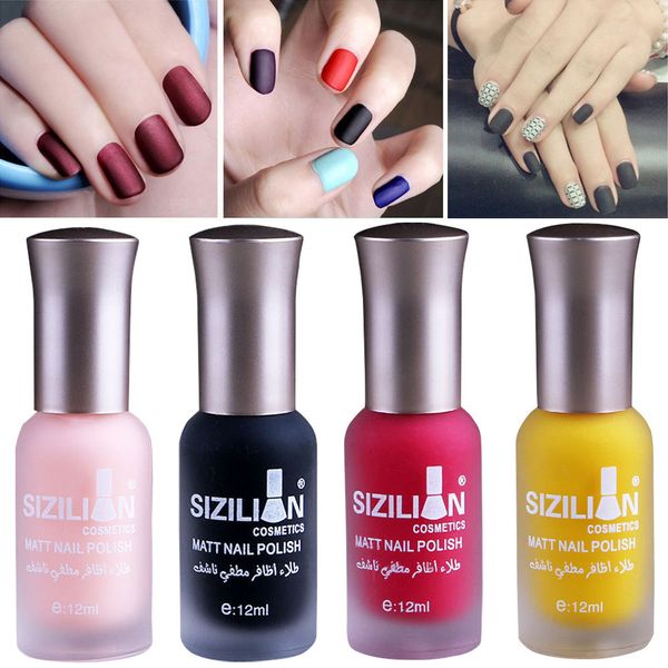 

matte dull nail polish fast dry long lasting color resistant nail art flexible shiny polish gel selling #zer