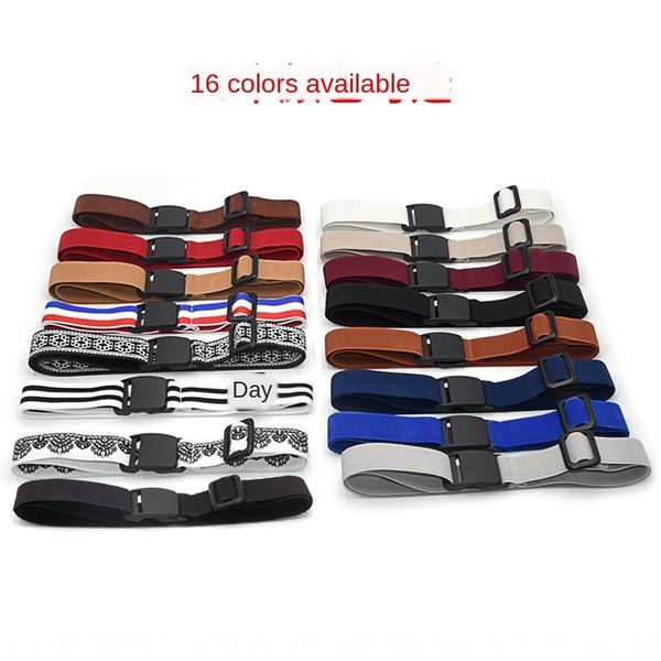 

traceless versatile slim color waist invisible lazy traceless versatile slim color elastic invisible lazy belt elastic waist belt, Black;brown