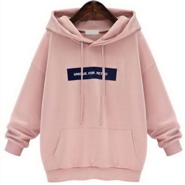 sudadera rosa palo mujer