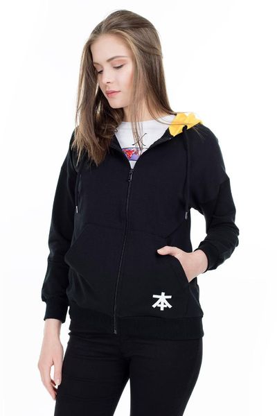 

cazador hooded sweat women sweat caz5312, Black