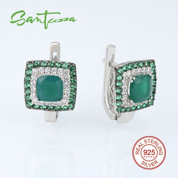

fashion- silver earrings for women 925 sterling silver stud earrings silver 925 with stones cubic zirconia brincos jewelry, Golden;silver