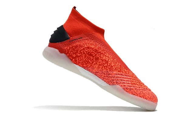 

new mens high ankle football boots predator 19 in soccer cleats predator tango in tf x pogba indoor turf soccer bule white shoes