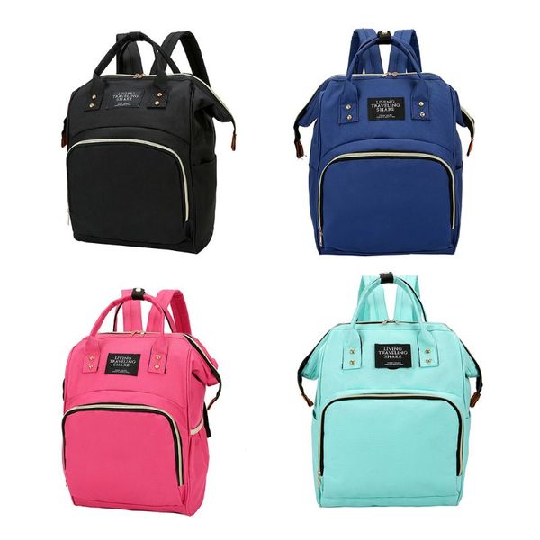 

mummy bag large capacity diaper bag baby travel backpack with stroller straps