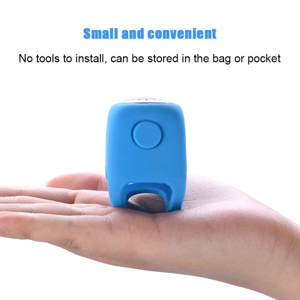 

bicycle electric bells horn handlebar 90db silicone portable accessories for cycling fh99