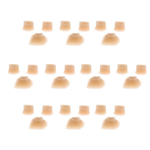 

10 sets rubber flute piccolo pads woodwind instrument replacement accessory