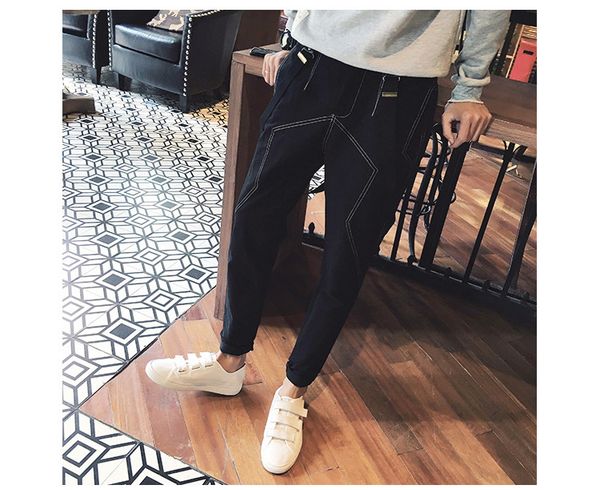 

men casual black zipper bib overalls male plus size 6xl denim jumpsuits huge pants brand solid blue loose cowboy overalls 010804