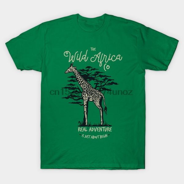 

мужская футболка wild africa giraffe tshirt женская футболка, White;black