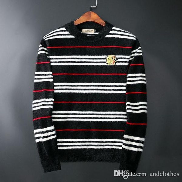 

2020european sweatshirts round neck sweater comfortable casual style fashion mens designer sweatshirt desi mensgner sweater, White;black