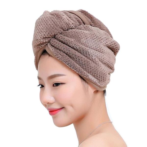 

rectangular microfiber dry hair towel 60x23cm-1