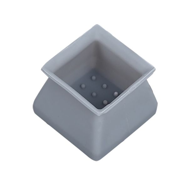 

table chair leg silicone cap pad furniture table feet cover floor protector square non-slip silicone table chair foot cover #30
