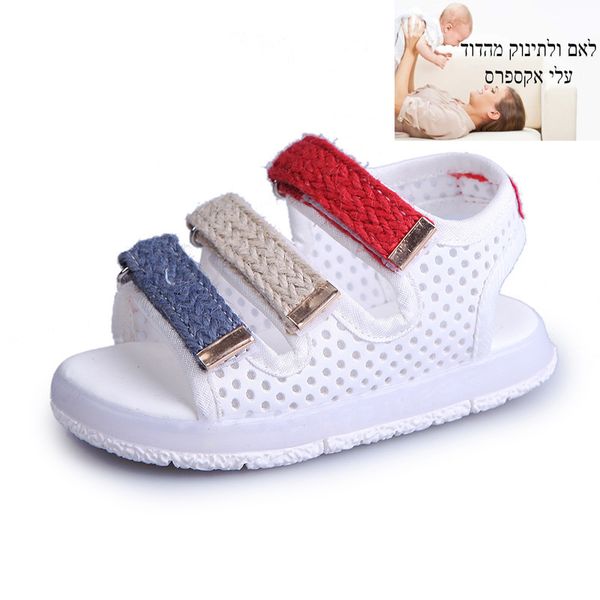

2019 summer children boy sandals kids girls sandals korean-style, Black;red