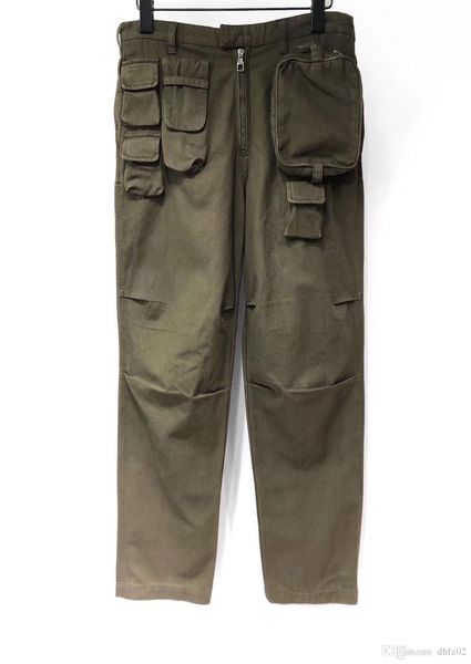 

новая мода мужская роскошные дизайнерские украшения карман тренировочные брюки трек бега брюки~ нам размер брюки ~ топы мужские бегунов трек, Black