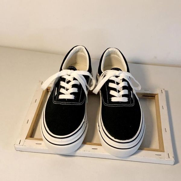 

коѬейка обђв all-match кѬђглого toe casual женки кѬоовок shose женина плаоѬма жен, Black