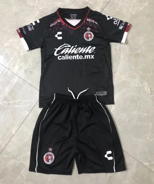 

2019 club tijuana occer jer ey hort kid 2019 g bou corona football kit thai quality xolo de tijuana home away port uniform kid