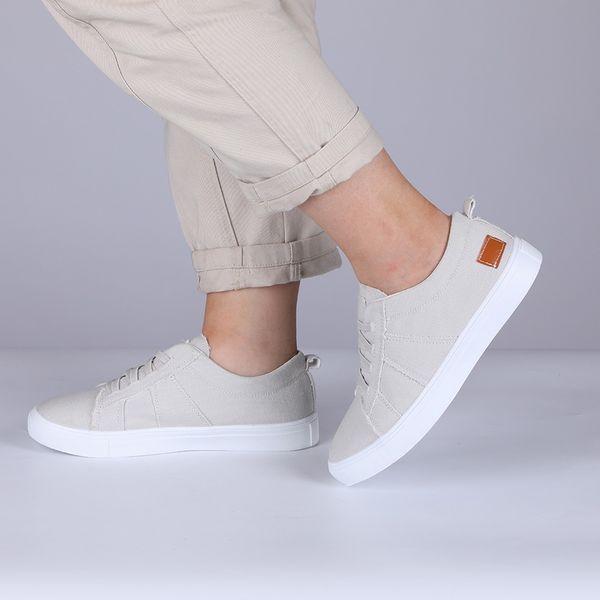 

monerffi outdoor casual shoes women's canvas flat shoes fashion casual flat fisherman -slip round toe 2019, Black