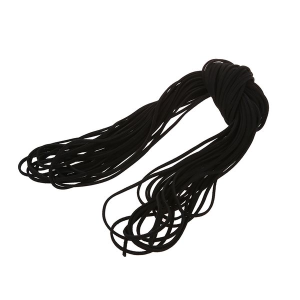 

16.65 - 18.655 m 2 mm black leather strap leather thong flat, Black;white