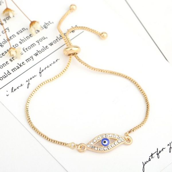 

turkeys eyes bracelets cz cross expandable bracelets full rhinestoned personality gold silver plated chain charm bracelets, Golden;silver