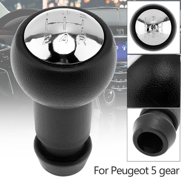 

5 speed abs plastic car manual gear shift knob for c2 c4 saxo xsara picasso berlingo