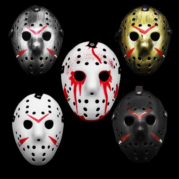 

1pcs stylish jason voorhees friday mask the 13th horror hockey mask cosplay costume killer for halloween party masks
