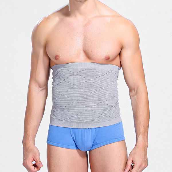 

shapewear abdomen waist trainers abdominal binder for men modeling straps slimming shapers tummy control body shaper, Black;brown