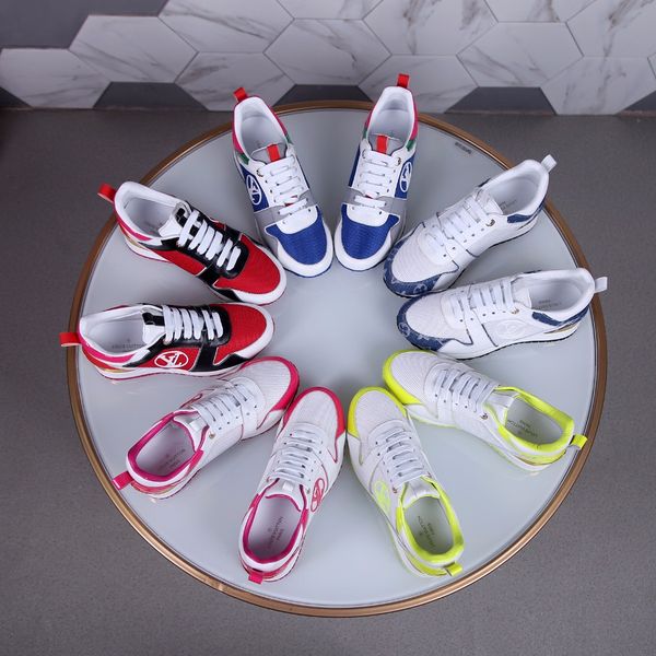 

2020 stylish time out simple net surface high end low cut women running shoes women desingers sneakers, Black