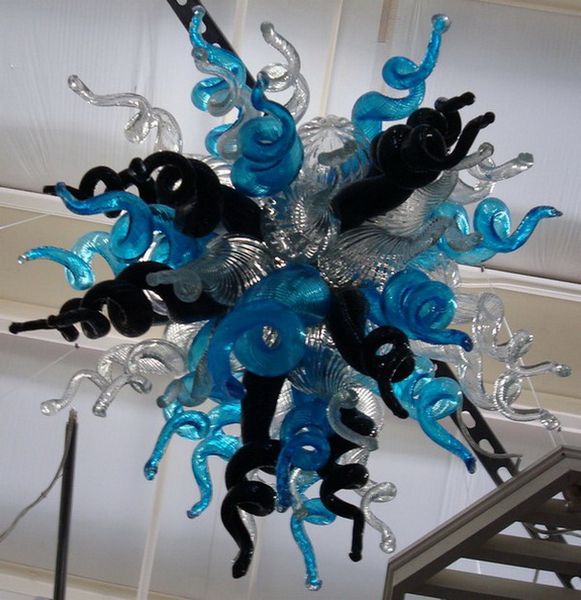 

2019 home interior lighting energy saving light source chihuly style hand blown glass art chandelier light