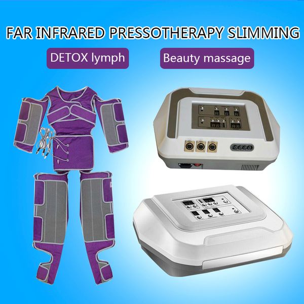 

2019 air wave pressure far infrared pressotherapy slimming detox lymph beauty massage machine fast shipping ce,dhl