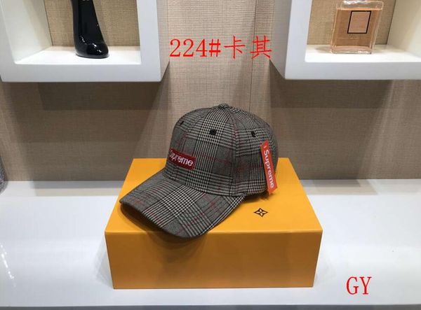 

2019 new luxury cap cap popular cotton baseball cap men's and women's classic designers delivery 14, Blue;gray