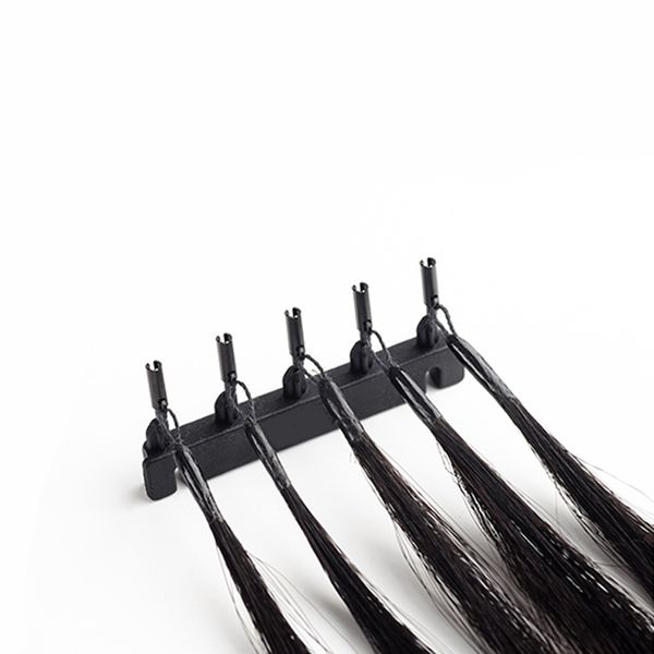 

6d in remy hair extension nano ring pre-bonded second generation products accessories breasted black brown blonde 100g/lot wear full head fo