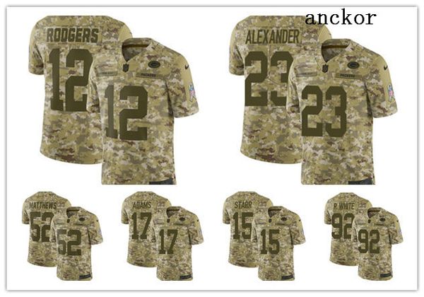 

Green bay men women youth 12 aaron rodger 52 clay matthew limited home jer ey football packer camo 2018 alute to ervice, Gray;blue