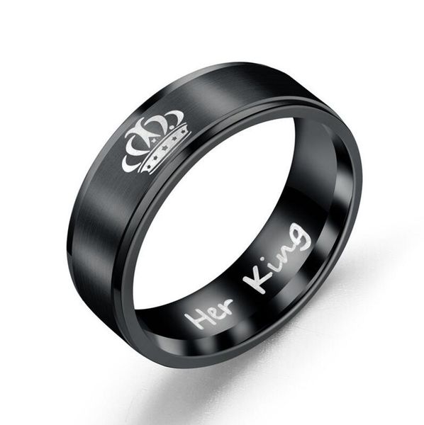 

king rings queen ring, Silver