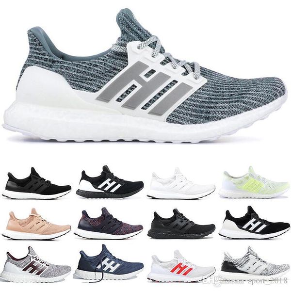 

wholesale 2019 ultra 4.0 3.0 triple white black cny grey men women running shoes sport size 36-47