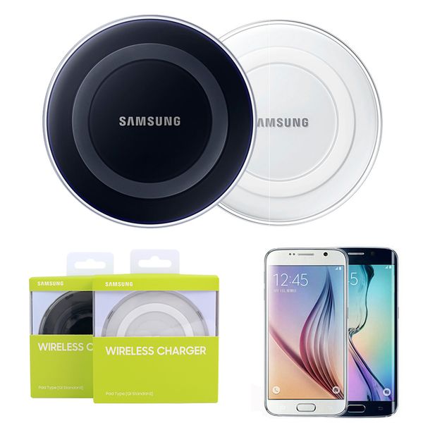 

original samsung qi wireless charger pad for galaxy s10 s9 s8 plus s7 s6 edge note 9 8 5 /iphone x xr xs 8 plus /ep-pg920i
