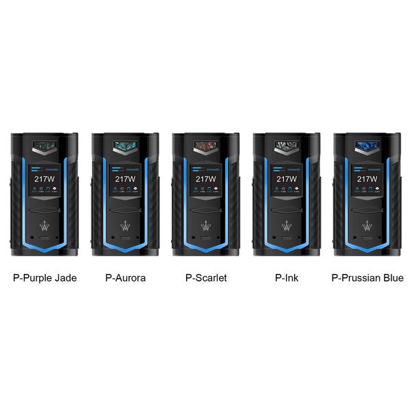 

Аутентичные VOOPOO X217 TC Box Mod электронной сигареты Voopoo 217W Выходные 21700/20700/18650 Батареи Vape Mods