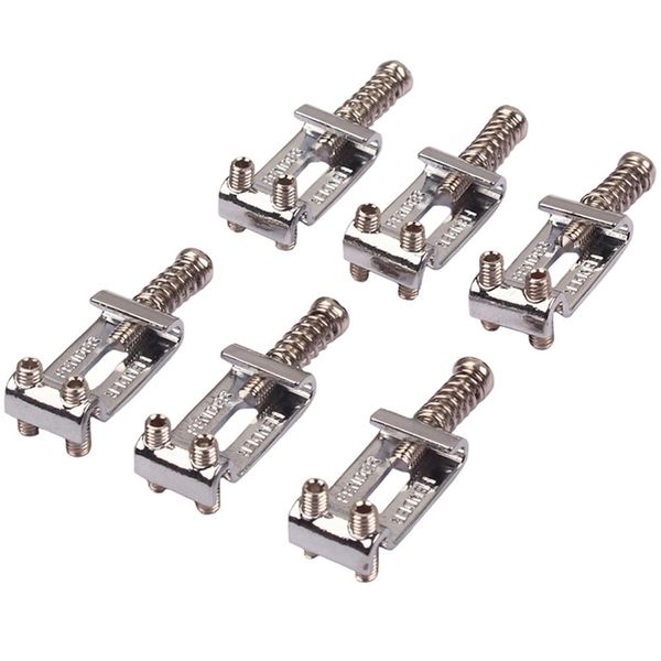 

new 6 roller bridge tremolo saddles with wrench for strat tele electric guitar