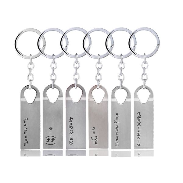

6pcs/set game death stranding keychain norman reedus fomulas metal pendant bag car key holder cosplay men women jewelry keyring, Silver