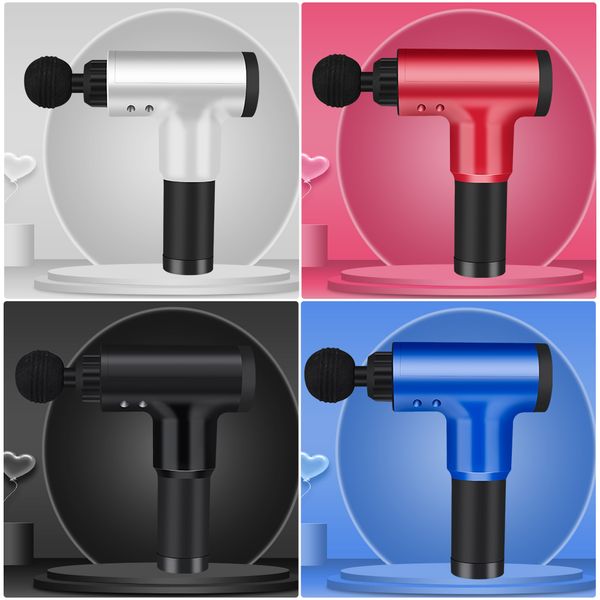 

2020 vip dropshiping muscle massage gun deep tissue massage electric therapy gun exercising muscle pain relief body shaping equipment