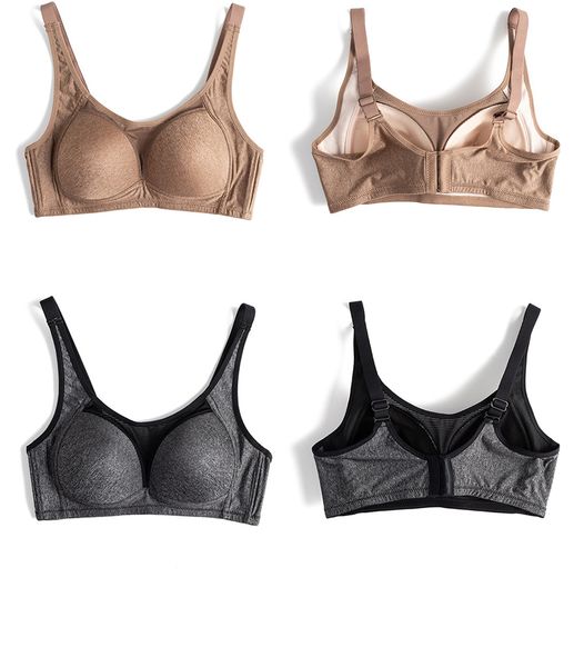 

brand yoga bra women's unlined brassiere simple crop sport intimate underwear bra black white size l-4xl, Red;black