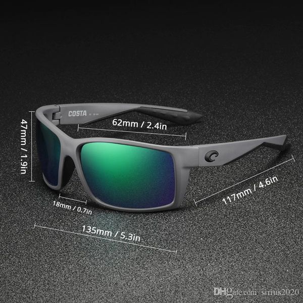 

sunglasses polarized costa sunglasses reefton 580p mens fishing glasses tr90 cycling sports glasses women luxury designer sunglasses uv400, White;black