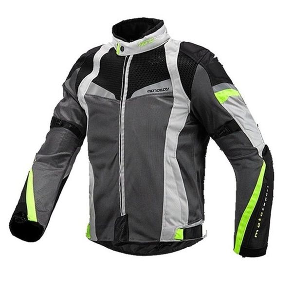 

motocross racing reflective jacket mesh breathable clothes racing suit motorcycle jacket fashion male coat size s-3xl, Black;brown