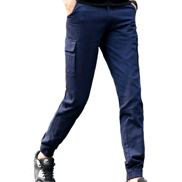 

outdoor pants mens camo cotton combat tactical multi-pocket jogger men climbing hiking working cargo trousers, Black;green