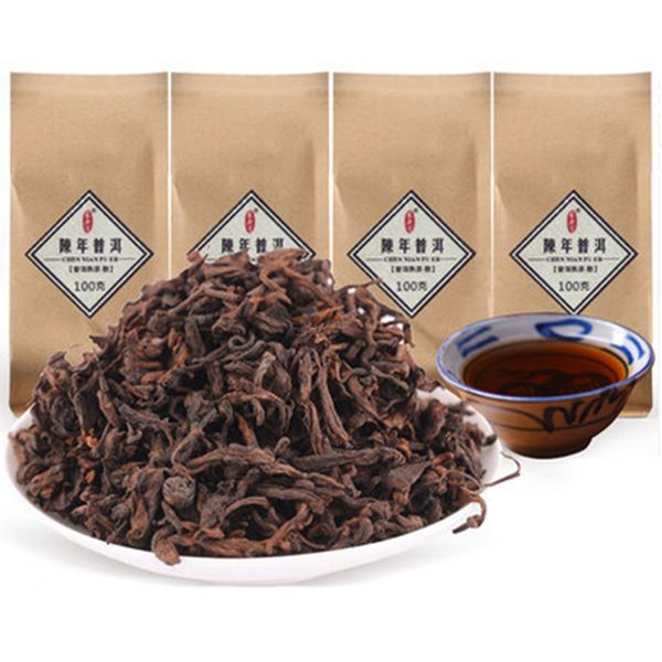 

100 г высшего сорта юньнаньского пуэр чай, приготовленный пуэр материал густой ста