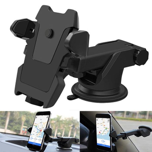 

universal 360 degree rotatable car auto mobile phone holder mount stand cradle hot