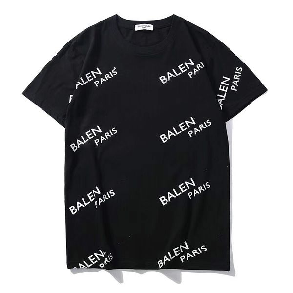 

womens mens t shirt with brand letter print asian size fashion designer tees short sleeve casual t-shirt s-2xl /1, White;black