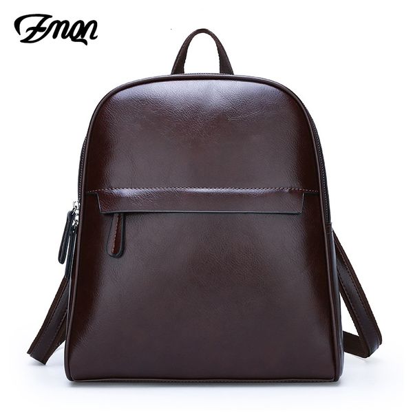 

zmqn vintage leather backpack women 2019 mochila feminina big capacity bagpack school bags for teenage girls bag for female c130 cj191212