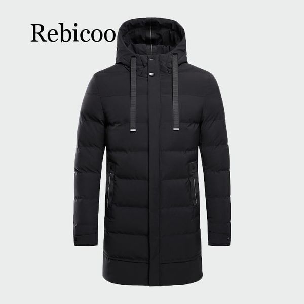 

2019 new winter fashion jacket men winter warm jackets young men&#39s cotton coats thickened hoodied warm parkas, Tan;black