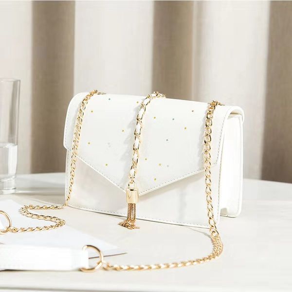 

женские простые сумки из искусственной кожи с маленьким клапаном сумки через плечо сумки для женщин вечерний клатч-кошелек 2019 с цепочкой